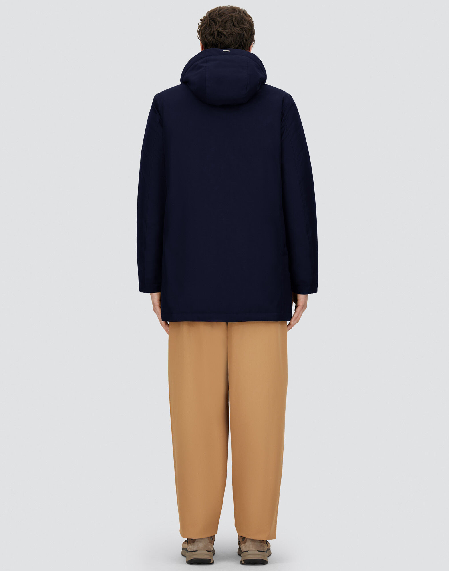 JACKET IN NEW BUSINESS AND NYLON ULTRALIGHT in Navy Blue for Men