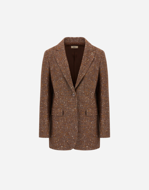 Herno BABY ALPACA AND WOOL BLAZER  BLZ00003D335532157