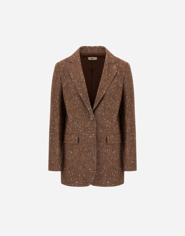 Herno BABY ALPACA AND WOOL BLAZER  BLZ00003D335532157