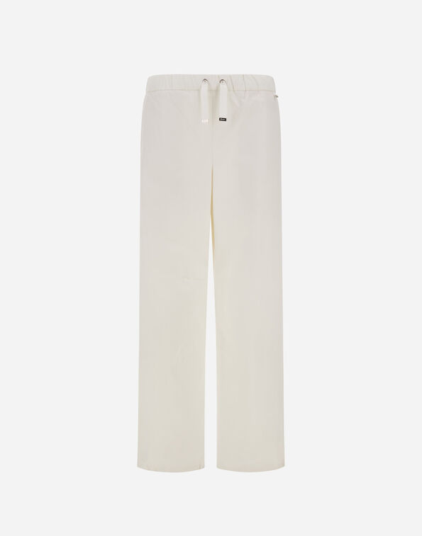 Herno RESORT TROUSERS IN COTTON FEEL WITH DRAWSTRING  PT00051DR125311100