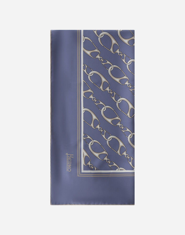 Herno SCARF IN ICONIC PRINT SILK  FOULARD90150309128