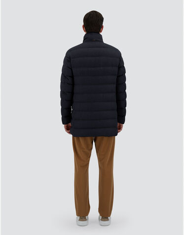 Manteau Homme Herno En Laine/cachemire - Blazer 3 En 1, Couleur Bleu, Neuf Avec étiquettes, Fabriqué En Italie