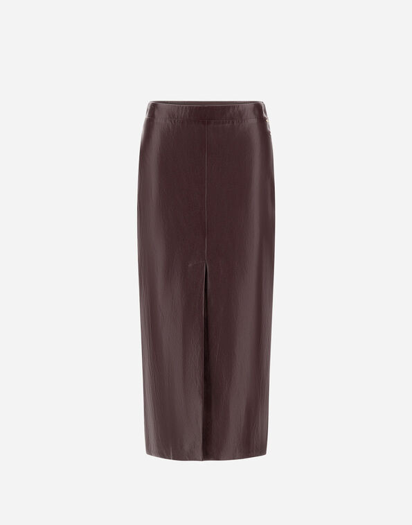Herno LEATHER-EFFECT SKIRT  GN000121D129286715