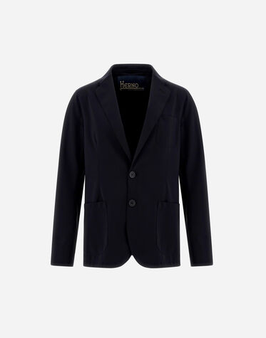 LIGHT SCUBA BLAZER in Black for Men | Herno®