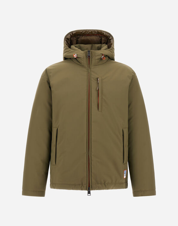 Herno MATTE TWILL AND GLOSS-EFFECT NYLON JACKET  PI001370U129237730