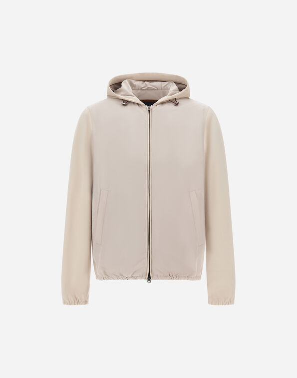 Herno JACKET IN CHANGING NYLON AND SUEDE EFFECT  GI0014UNW128601985