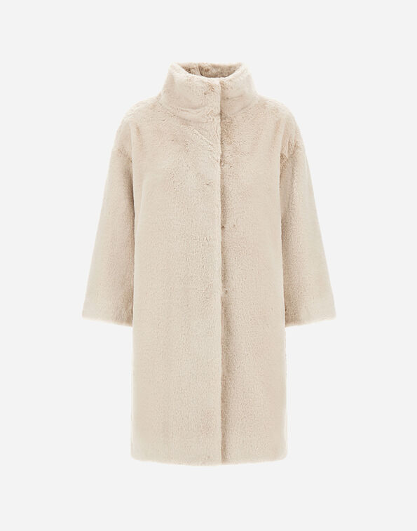 Herno COAT IN SOFT ALTERNATIVE FUR  GC000491D124221985