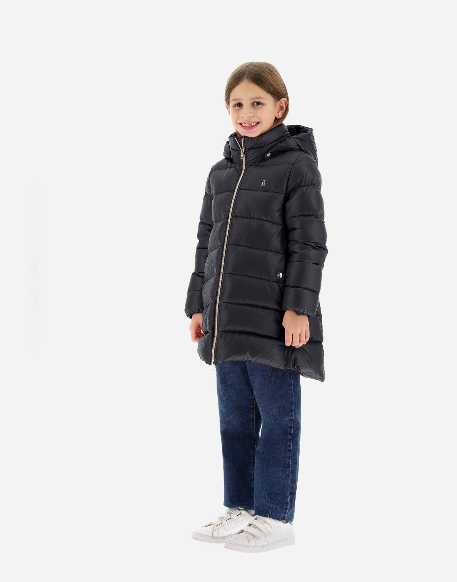 激安通販 herno/nylon Wool jacket Herno blanket Jacket liner Erica