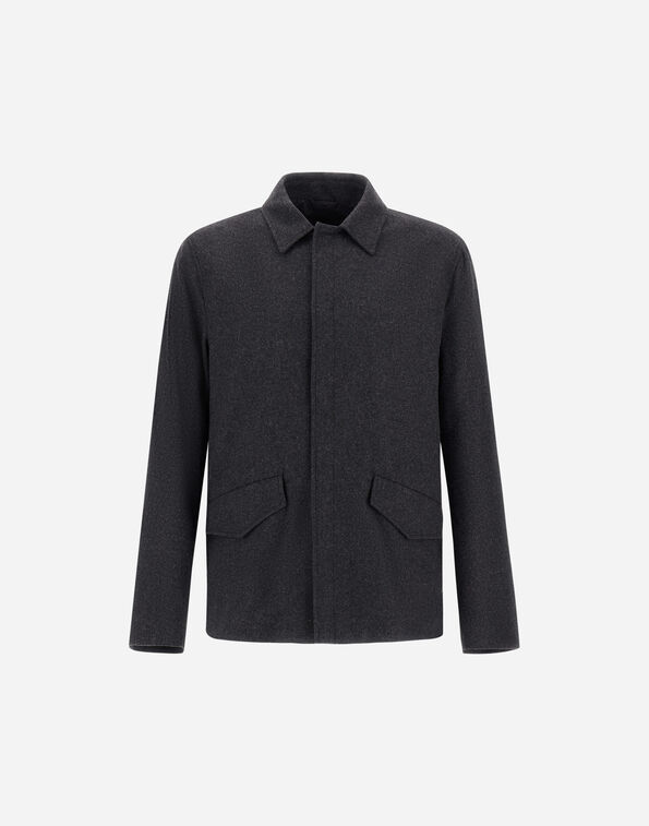Herno SHACKET IN WOOL FLANNEL  FI000137U127729487