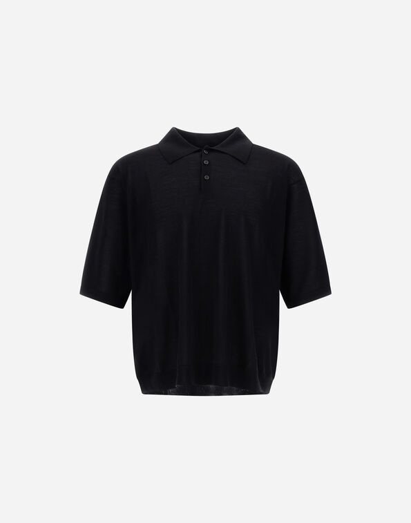 Herno POLO SHIRT IN WOOL SILK  MPL00005U700259300