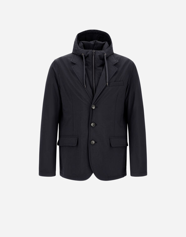 Herno RESORT BLAZER IN NYLON COMFORT STRETCH  GA00018UR12742S9490