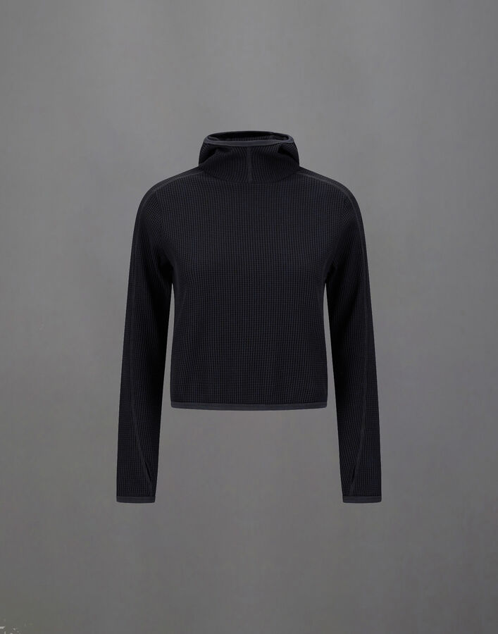 Herno LAMINAR SWEATSHIRT IN WAFFLE JERSEY  JG00052DL560339300