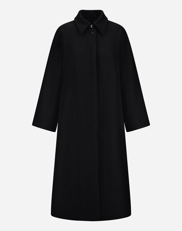 Herno SINGLE-BREASTED WOOL CLOTH COAT  CA000645D334779300