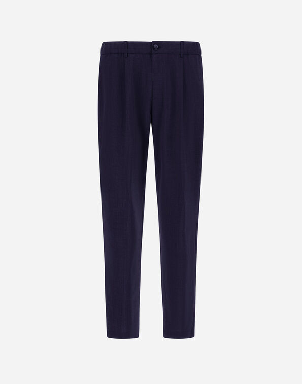 Herno TROUSERS IN BI-STRETCH WOOL  PT000180U334889200
