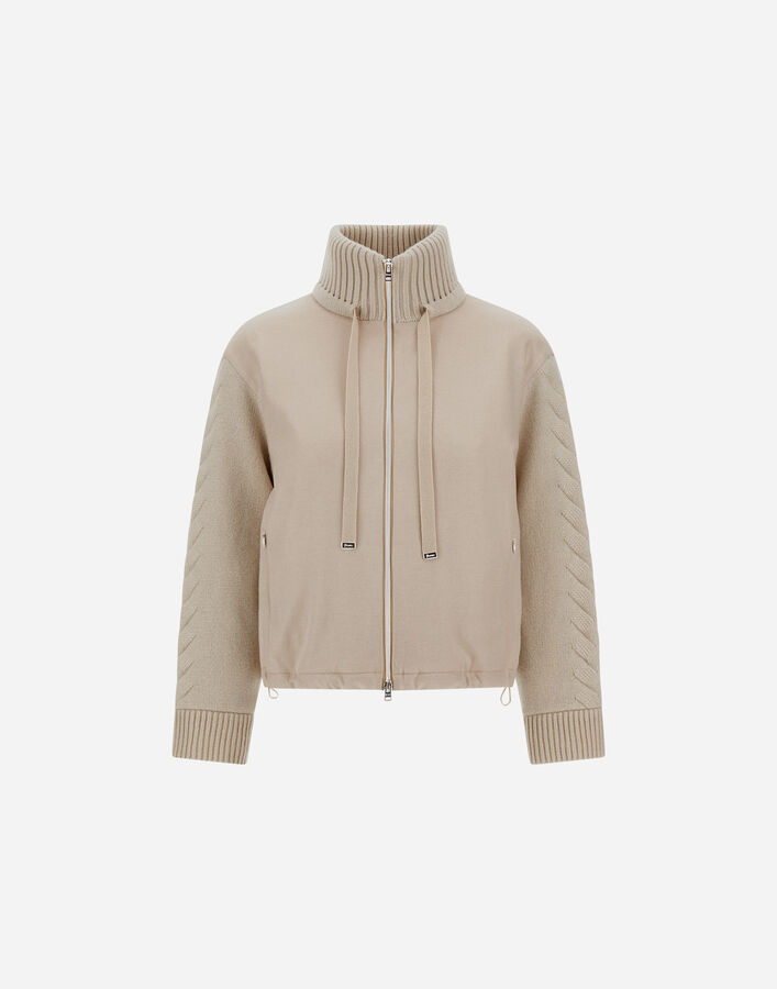 Herno RESORT JACKET IN CASHMERE AND SILK  GI00057DR380871985