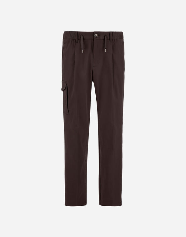 Herno RESORT TROUSERS IN STRETCH COTTON  PT00050UR133288800