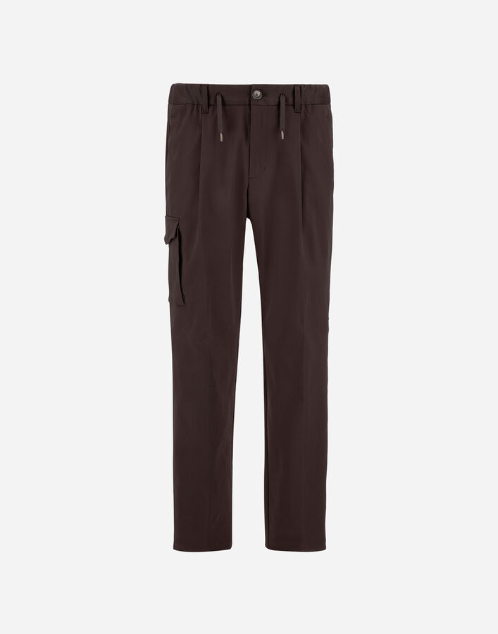 Herno RESORT TROUSERS IN STRETCH COTTON  PT00050UR133288800