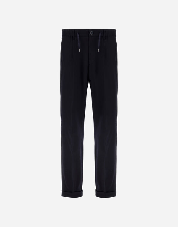 Herno TROUSERS IN FLUID WOOL  PT000137U334539200