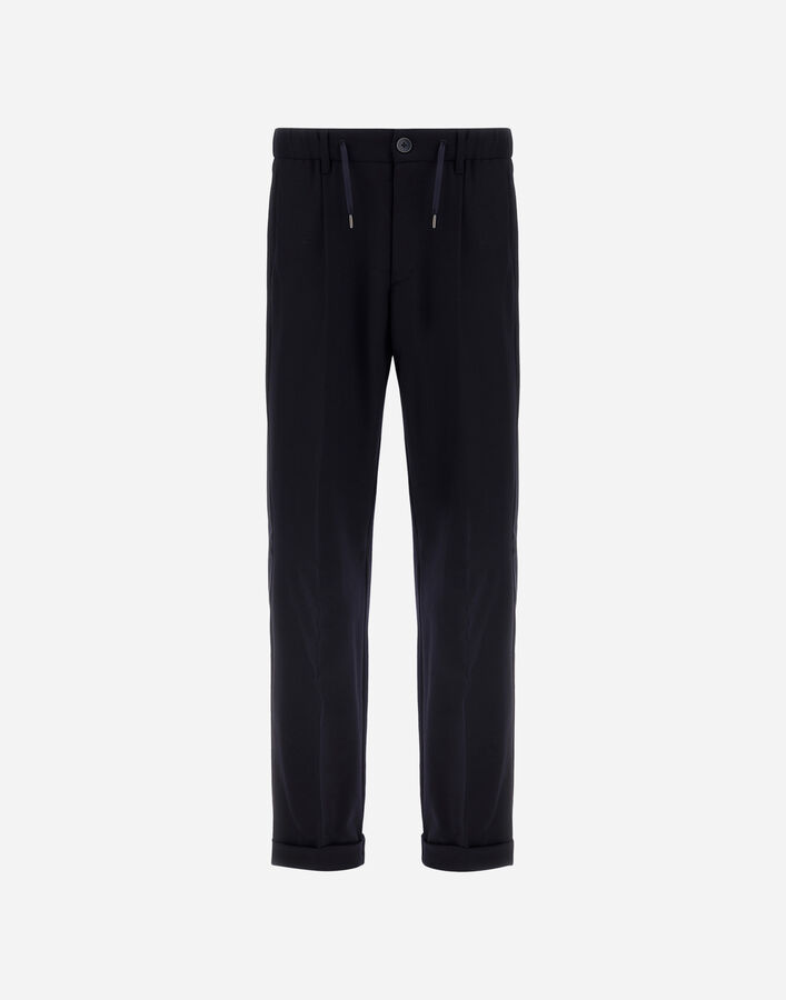 Herno TROUSERS IN FLUID WOOL  PT000137U334539200