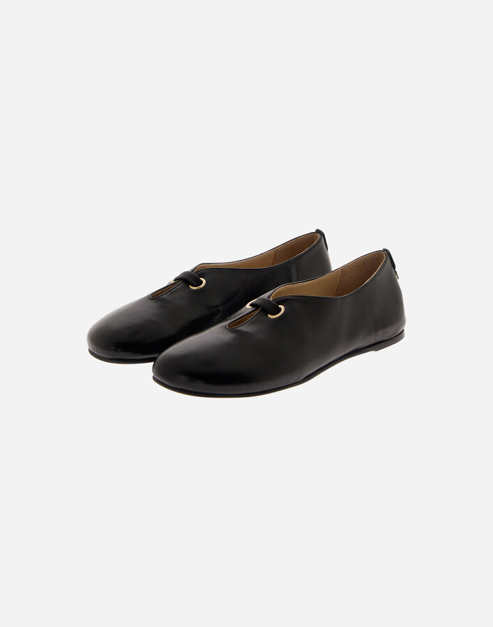 Herno BALLET FLATS IN NAPPA LEATHER  SH000052DSHOE639300