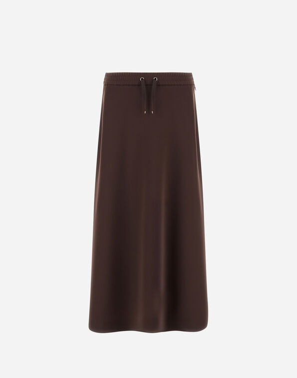 Herno SKIRT IN MATT CREPE SATIN  GN000093D127558800