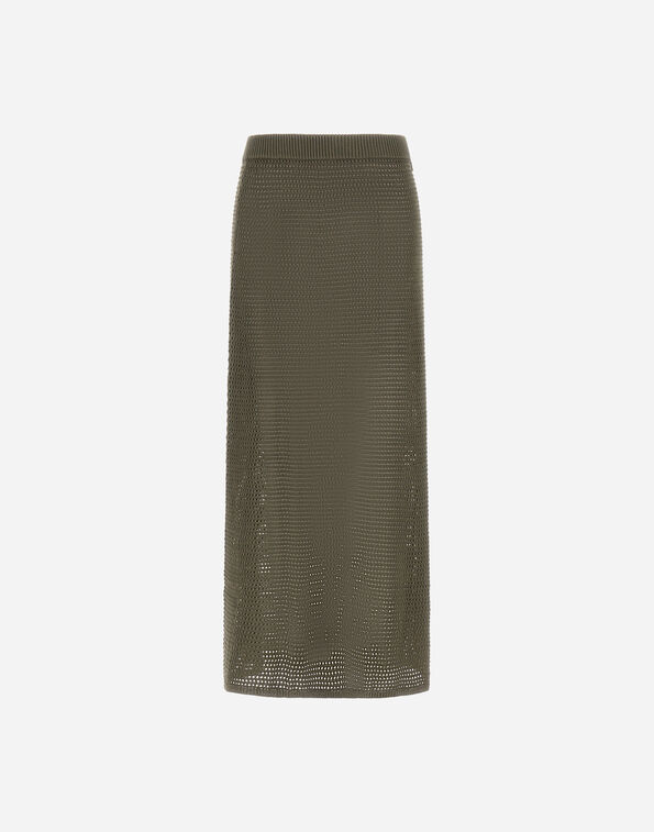 Herno SKIRT IN OPENWORK COTTON SILK  GN000114D721377740