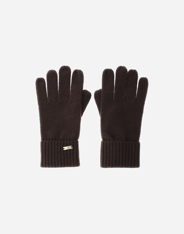 Herno STOCKING-STITCH CASHMERE GLOVES  GUA00004D710478810