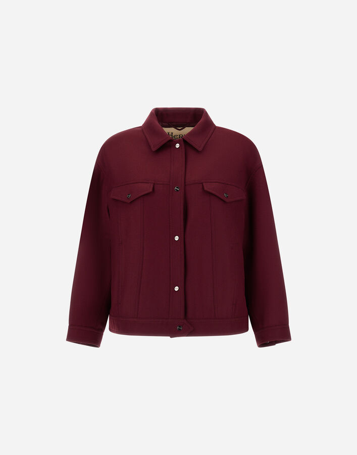 Herno WOOL JACKET WITH CAVALRY TWILL EFFECT  GC000593D335166715