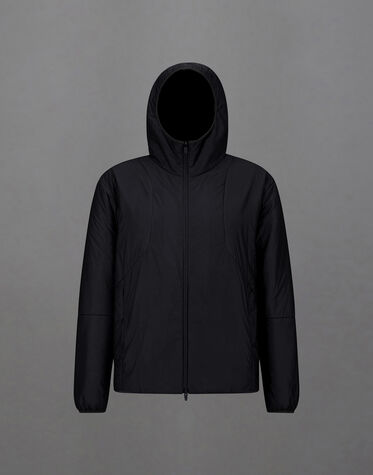 LAMINAR JACKET IN TRANSLUCENT RIPSTOP in Black for Men | Herno®