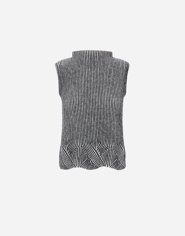 Herno VEST IN TWO-TONE VANISÉ WOOL  MG000202D702961093
