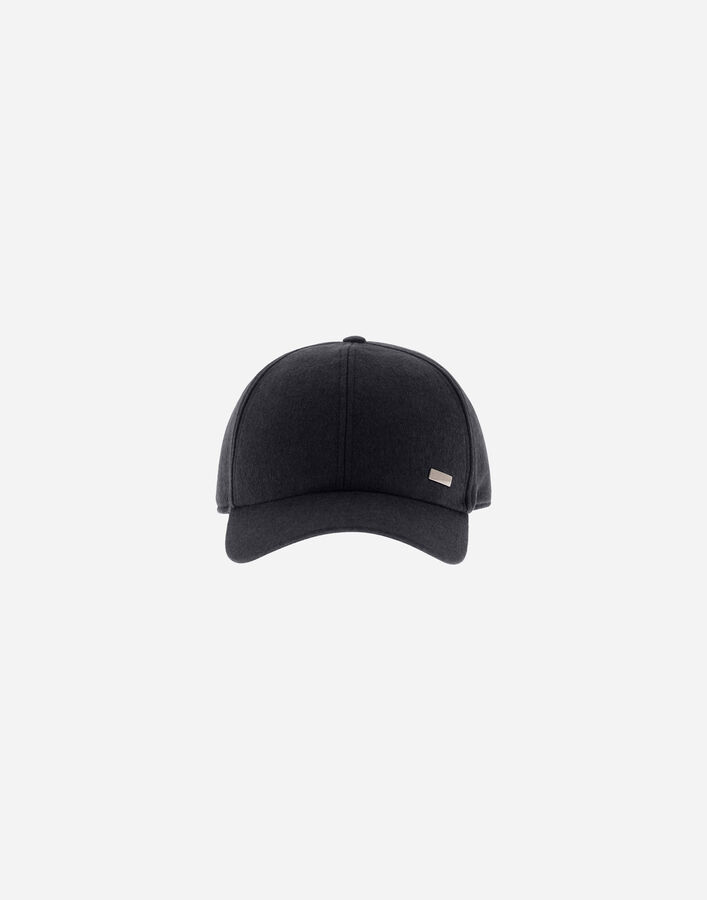 Herno RESORT BASEBALL CAP IN CASHMERE AND SILK  BER0008UR380879200