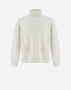 Herno TURTLENECK SWEATER IN INFINITY HERRINGBONE WOOL  ML000010U702401010