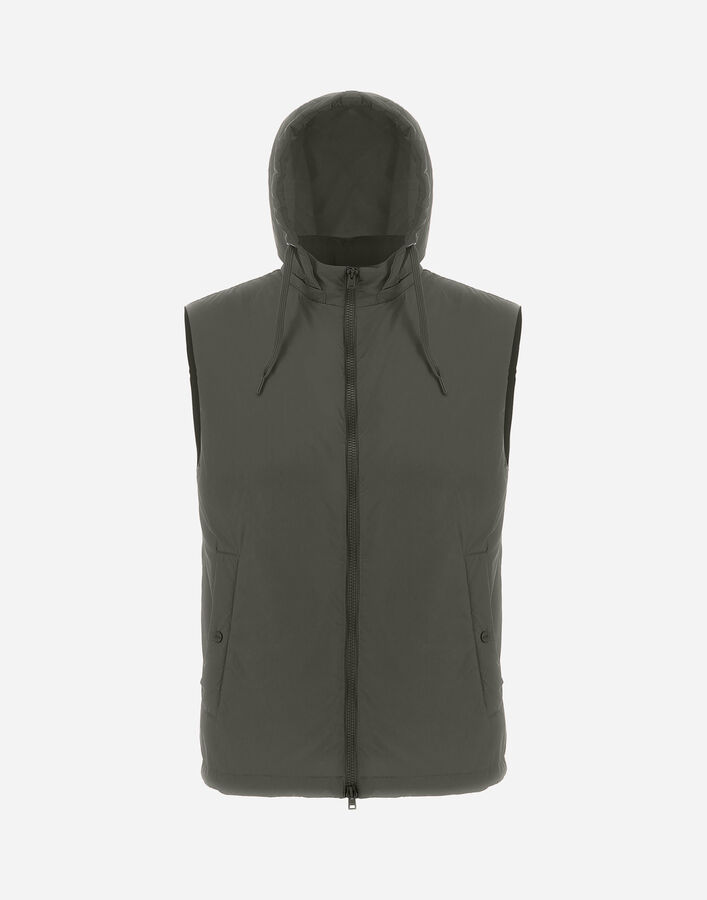 Herno Purple Polyester Waistcoat