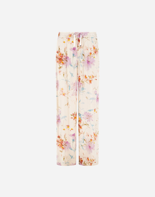 Herno TROUSERS IN FLORAL PRINT  PT000008D12789P9999