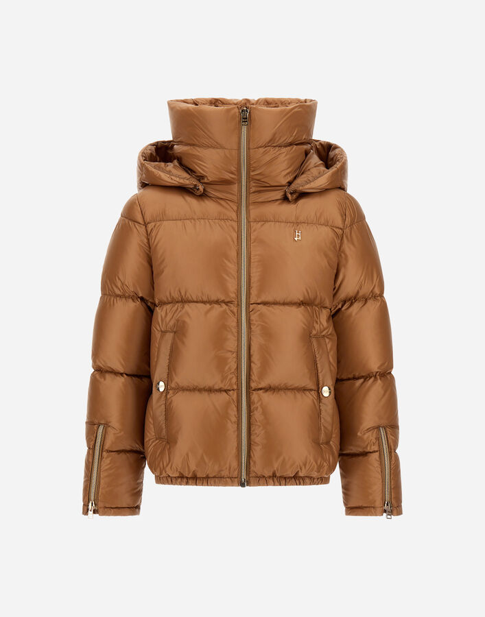 Herno HOODED JACKET IN NYLON ULTRALIGHT  PI000194G12017Z2157