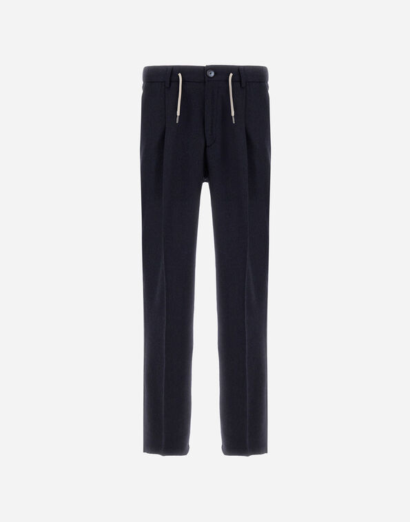 Herno RESORT TROUSERS IN CASHMERE SILK  PT00037UR380879200