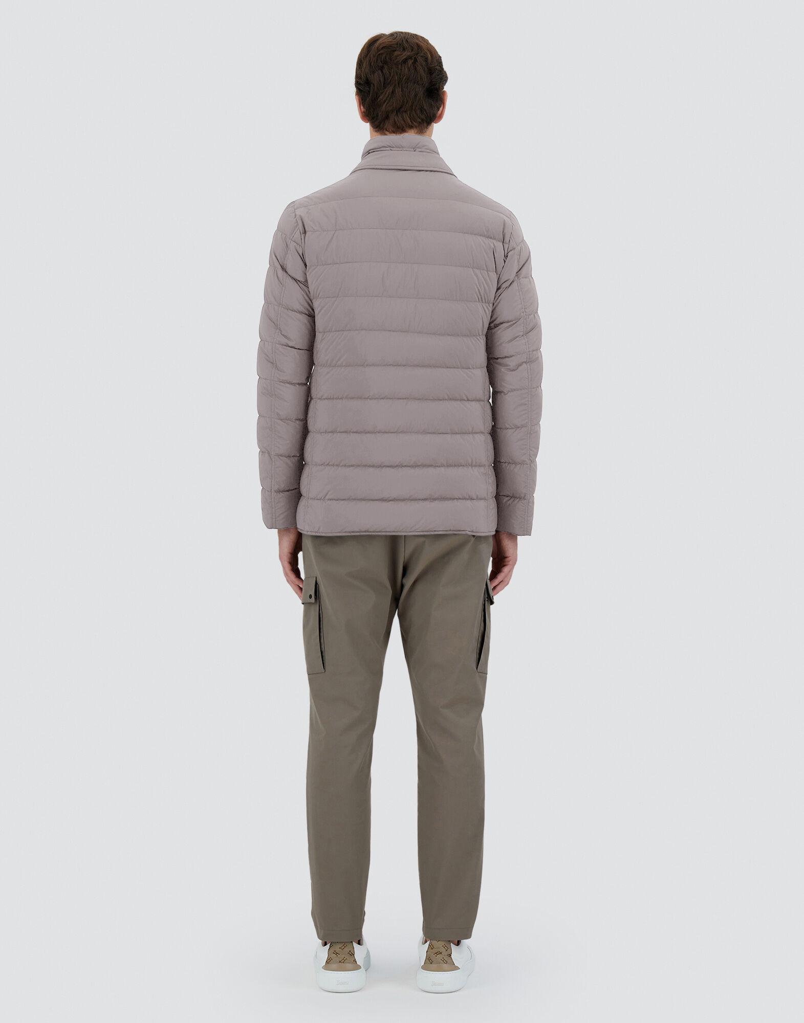 Herno ライトグレー スエードジャケット 50 LA GIACCA in Light Grey for Men | Herno®