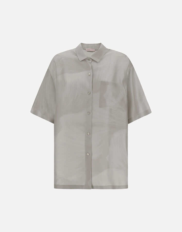 Herno RESORT SHIRT IN PURE SILK WITH FLORAL PRINT  CM00014DR16019P9404