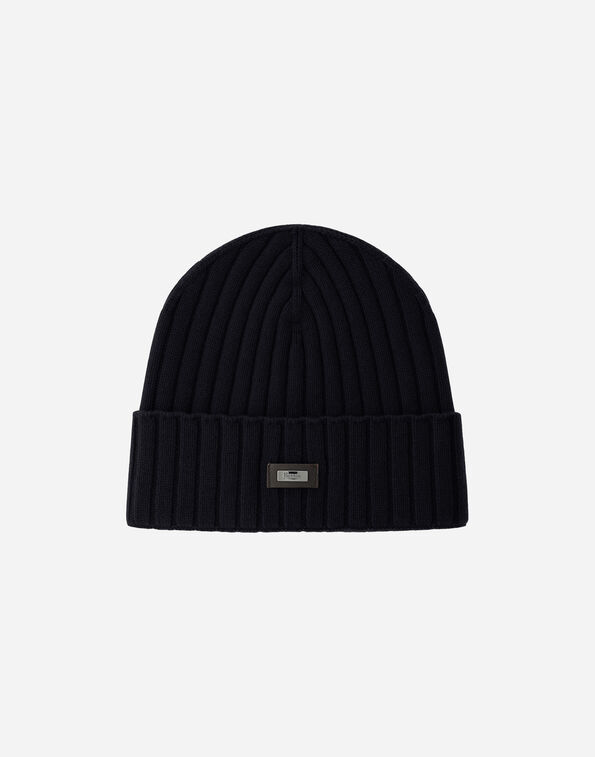 Herno ENGLISH RIB CASHMERE BEANIE  BER00058U710509290