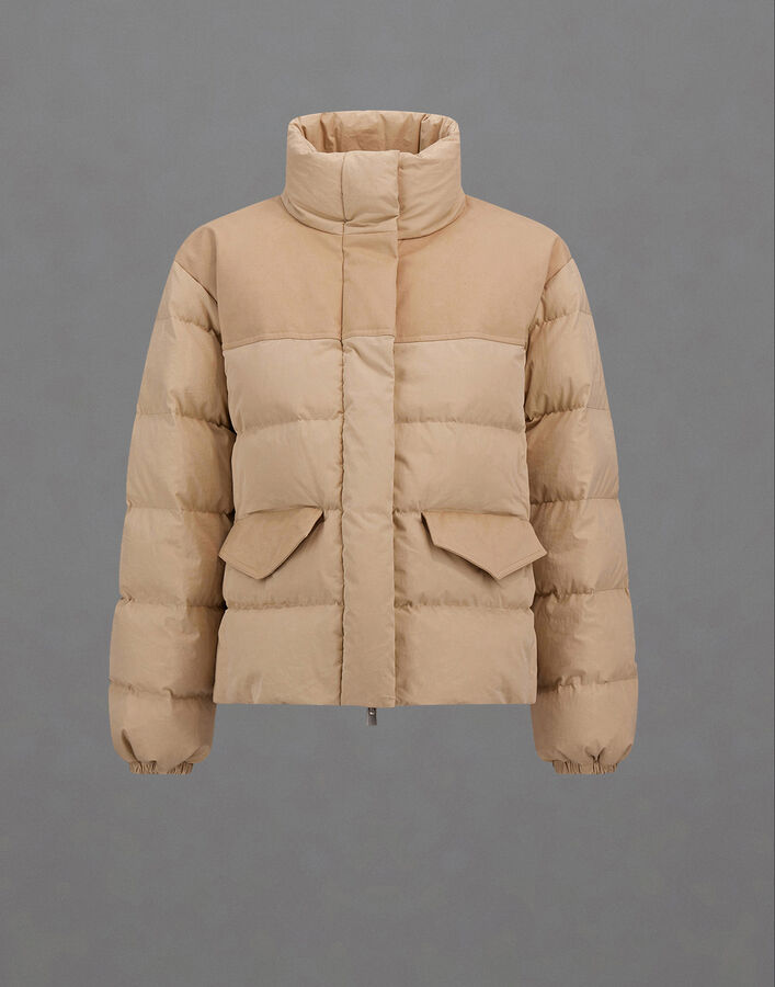 Herno LAMINAR JACKET IN ORGANIC FEEL DOWN AND SUEDED COTTON  PI00408DL134952115