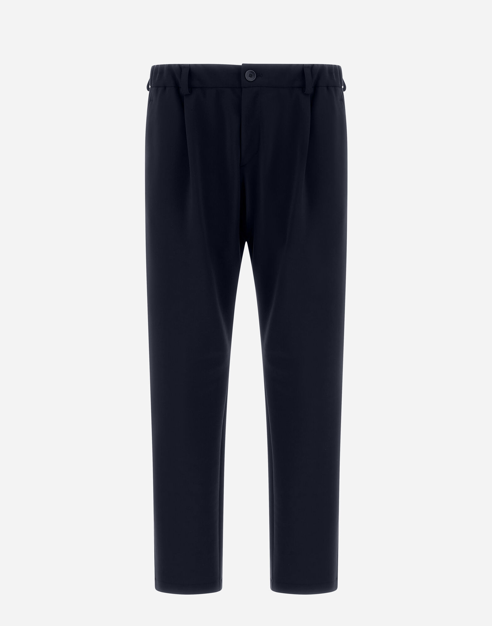 VINTAGE COTTON TROUSERS in Navy Blue for Men | Herno®