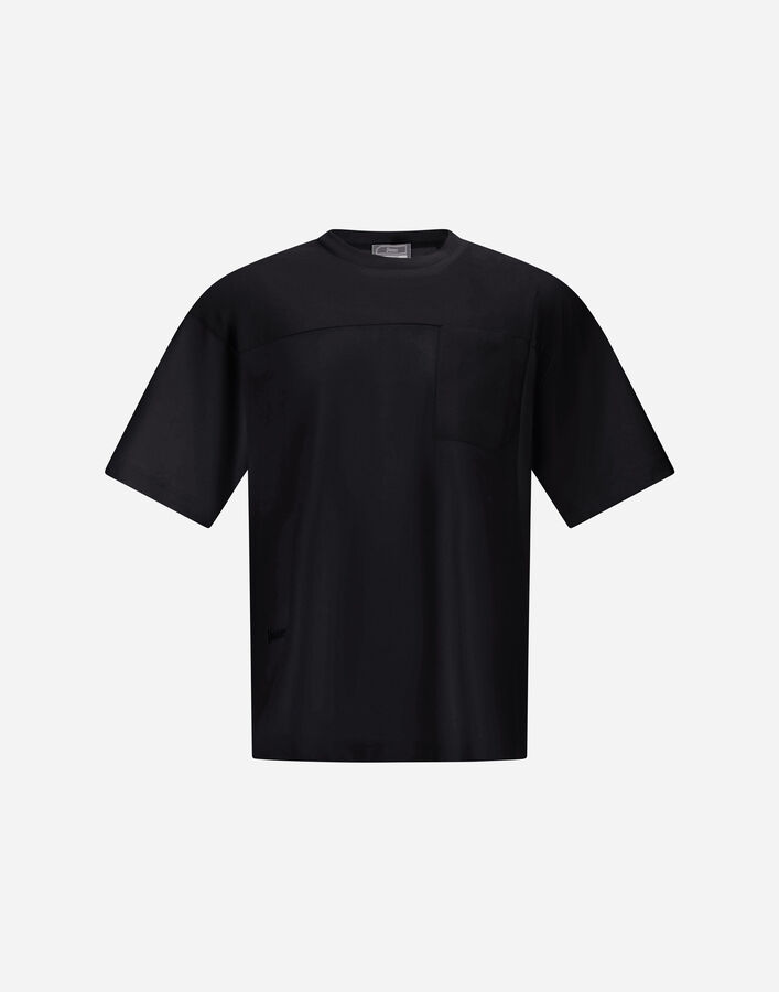 Herno T-SHIRT IN COMPACT JERSEY AND NYLON MAESTRO  JG000275U520009300