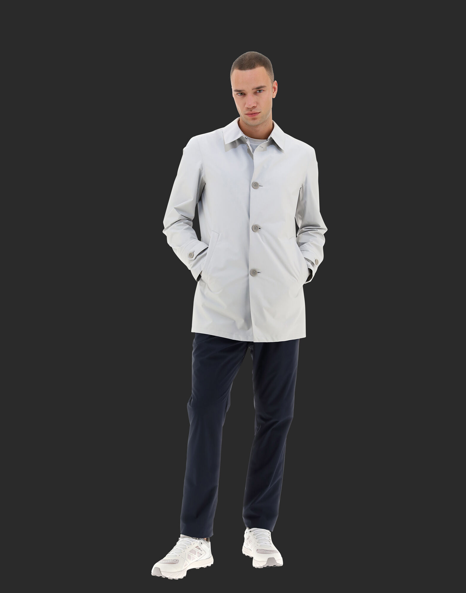 LAMINAR 2LAYER GORE-TEX RAINCOAT WITH 