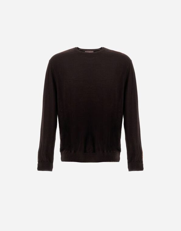 Herno RESORT SWEATER IN WOOL AND SILK  MG00043UR700258993