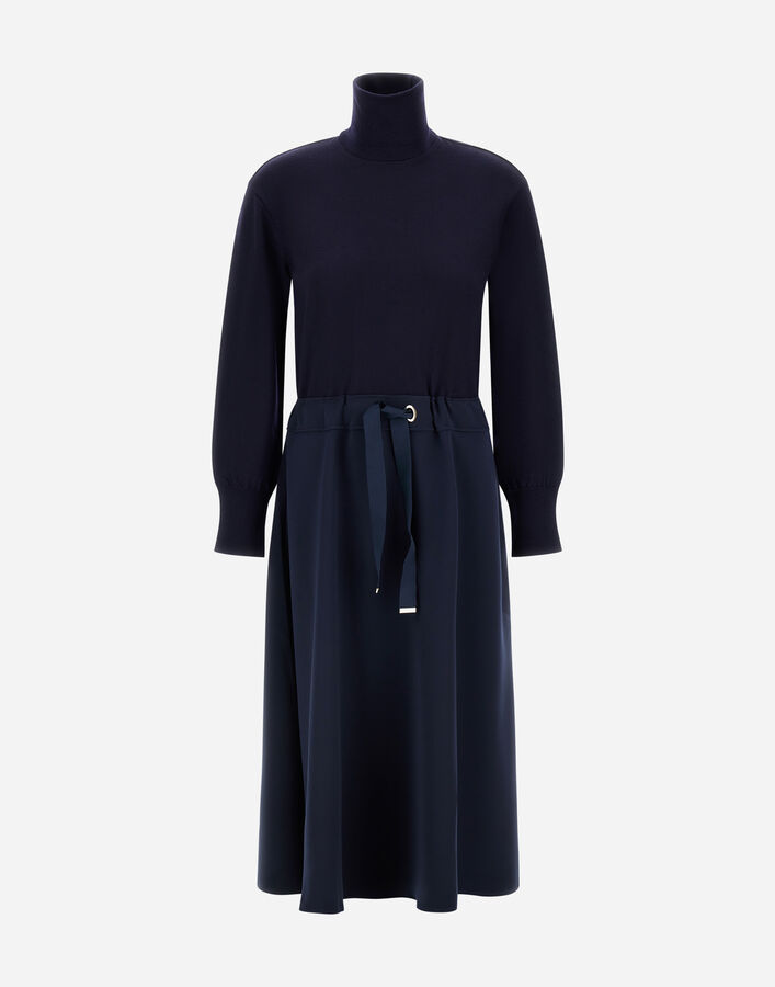 Herno DRESS IN LIGHT WOOL G.14  AB000042D570759200