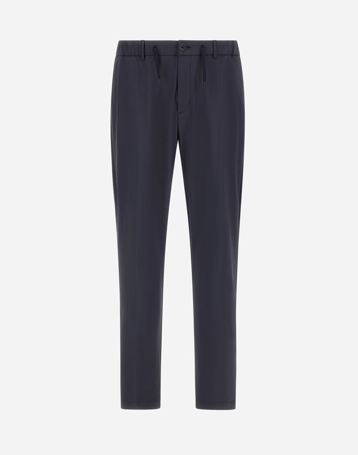 Herno TROUSERS IN WRINKLED STRETCH NYLON  PT000162U12781S9200