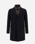 Herno COAT IN DIAGONAL WOOL AND NYLON ULTRALIGHT  CA0045U396019480