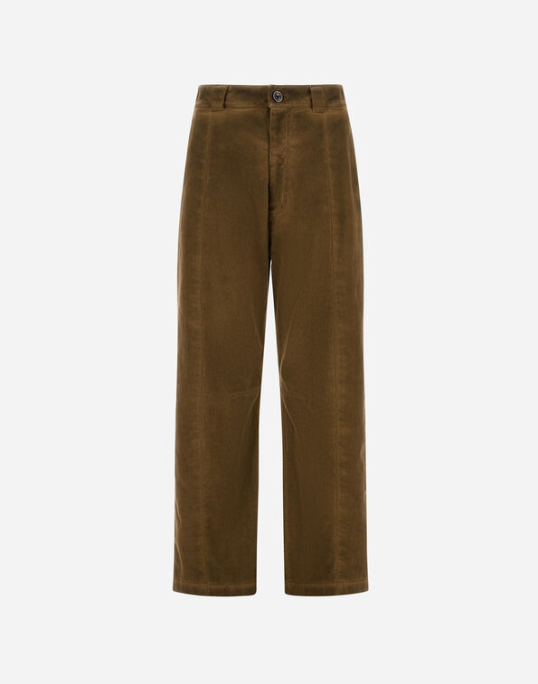 Herno DENIM-EFFECT GABARDINE TROUSERS  PT000257D133427745
