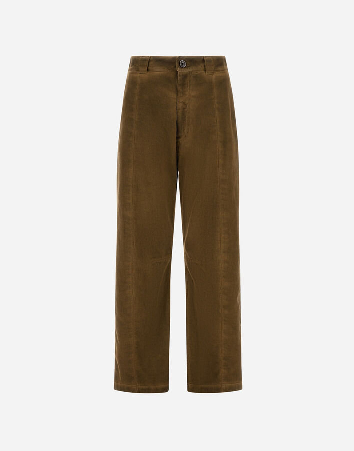Herno DENIM-EFFECT GABARDINE TROUSERS  PT000257D133427745