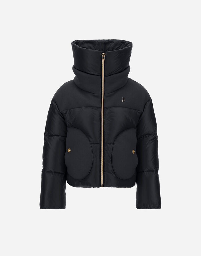 Herno CAPE IN NYLON ULTRALIGHT AND ECOWOOL  PI000190G12017Z9300